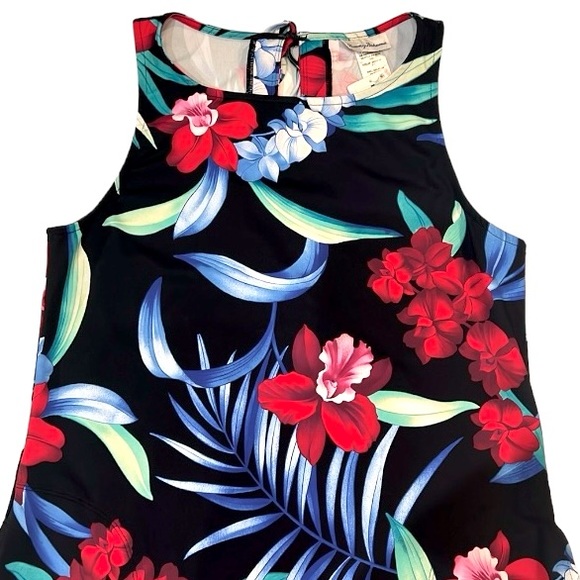 Tommy Bahama Midnight Orchid High-Neck Dress - Picture 5 of 16